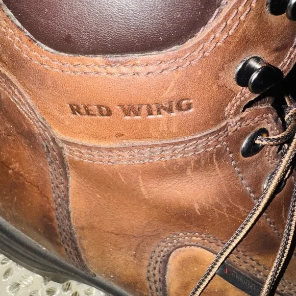 RED Ging Men's Brown Leather Boots - Picture 4 of 6